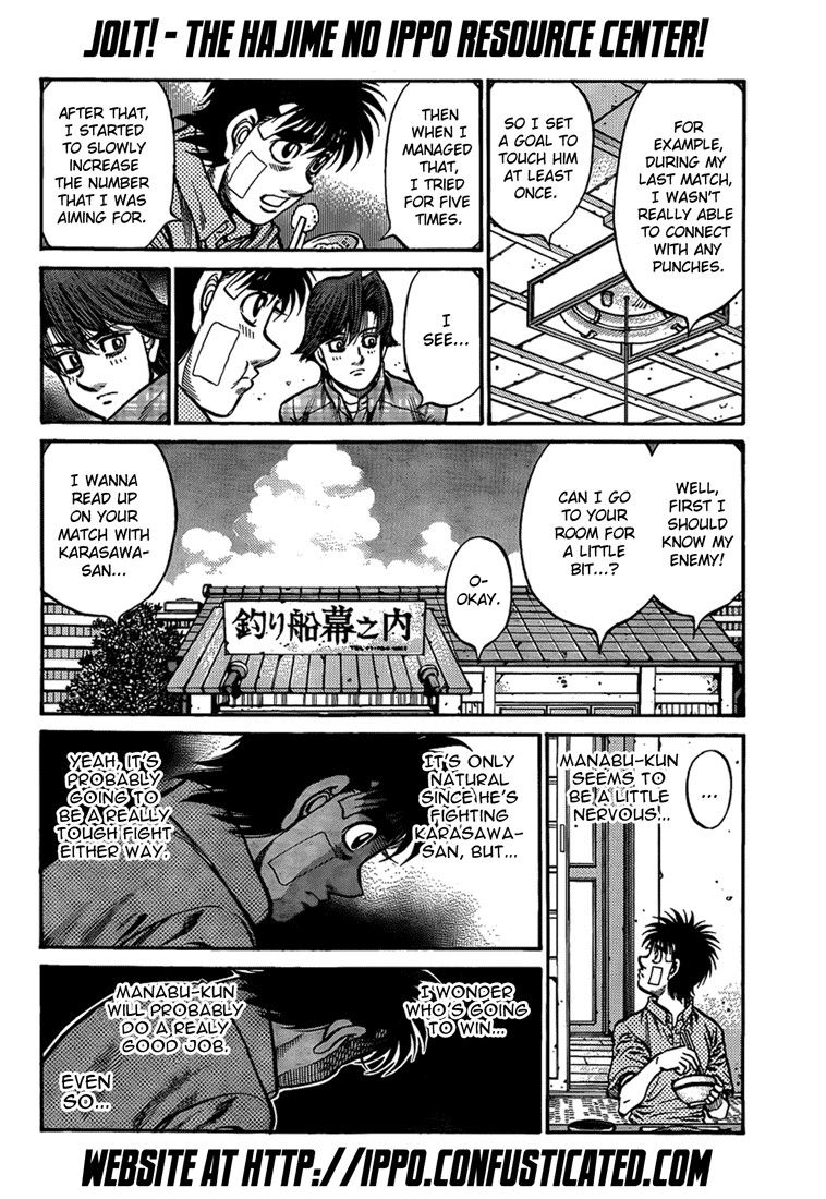 Hajime no Ippo Chapter 898 16